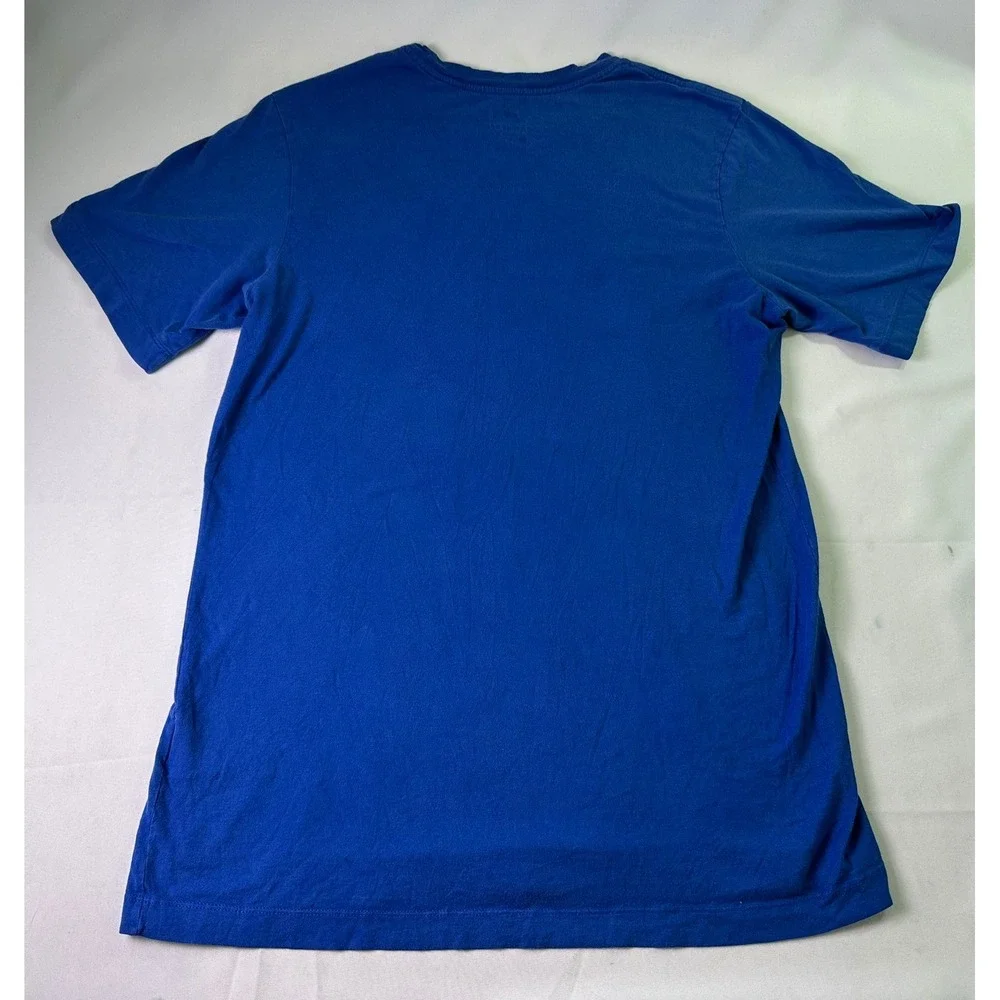 Nike Shirt Small Mens Blue Las Vegas‎ Graphic Swoosh Logo Cotton Sportswear S